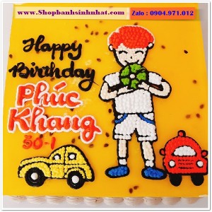Bánh Sinh Nhật Xe Hơi - K58